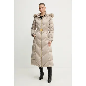 Péřová bunda Marciano by Guess ELLY 5BGL39.7374A béžová 80X, vel. 44