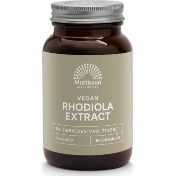 Doplněk stravy Mattisson Rhodiola extrakt 5% - 60 kapslí