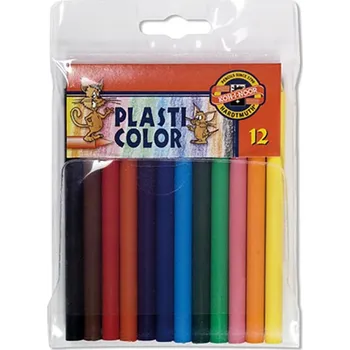 Pastelka Koh-i-noor Pastelky PE 12 ks, v plast. pouzdře 444010