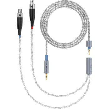 Příslušenství pro sluchátka Dekoni Audio Ensemble 3.5mm Unbalanced 52" Braided 4-pin Mini XLR Kabel pro sluchátka (Jako nové)