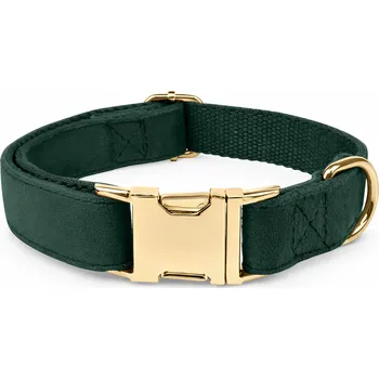 Obojek pro psa Star Royal Green Luxusní sametový obojek pro psa Velikost: S