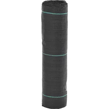 vidaXL Mulčovací textilie černá 0,5 x 10 m PP [4005172]