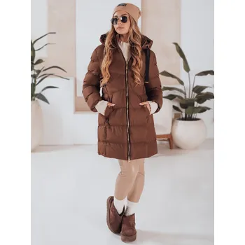 Dámská parka Dámská bunda zimní GABRIELLE TY4363 Barva: Hnědá, Velikost: L