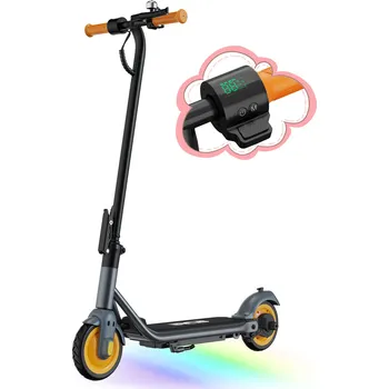 Motorová koloběžka RCB Dětská elektrická skládací koloběžka RCB-R7X ORANŽOVÁ|ČERNÁ