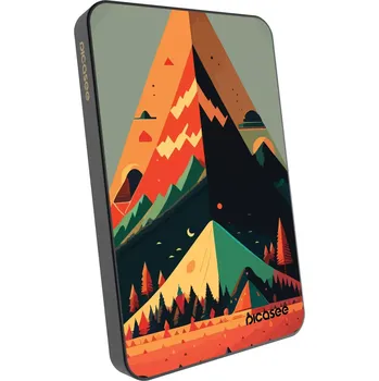 Powerbanka Picasee Powerbanka s MagSafe 5 000 mAh Šedá - Oregon