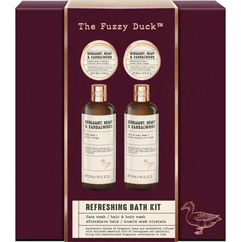 Kosmetická sada Baylis & Harding The Fuzzy Duck Bergamot/Hemp/Sandalwood Refreshing Bath Kit Gift Set