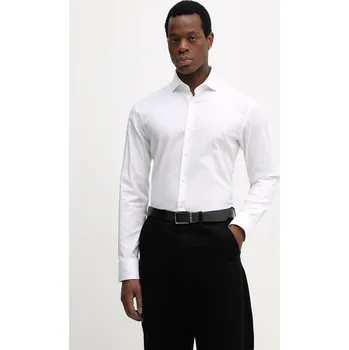 Pánská košile Košile BOSS H-JOE-SP-C1-261 50556062 bílá 00X, vel. 42