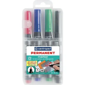 centropen Značkovač CENTROPEN 8510 sada 4 498149