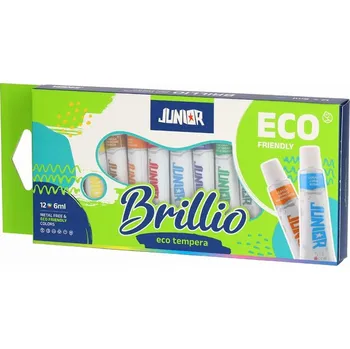 Speciální výtvarná barva JUNIOR-ST Tempery v boxu 6ml/ 12 ks 550320