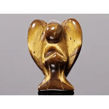 Drahý kámen Magieprirody.cz Tygří oko anděl strážný 25x20 mm #ZM204