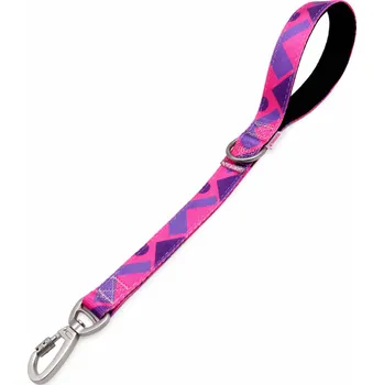 Vodítko pro psa Star Berry Pulse krátké výcvikové vodítko pro psa 45 cm s bezpečnostní karabinou