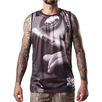 Pánské oblečení PITCHA tílko MAKE MONEY black - 2XL