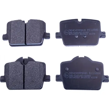Brzdová destička Sada brzdových destiček, vždy 4 kusy v sadě DENCKERMANN B111686