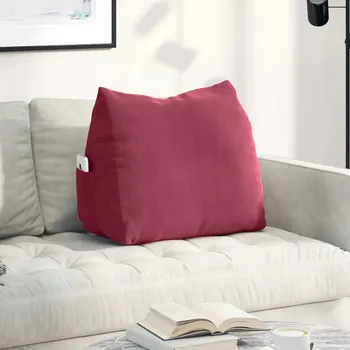 Polštář Polštář na záda Červené víno 60 x 20 x 50 cm