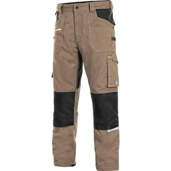 montérky Canis CXS Kalhoty CXS STRETCH do pasu, pánské - AKCE! 102002727062 62 Béžová/černá