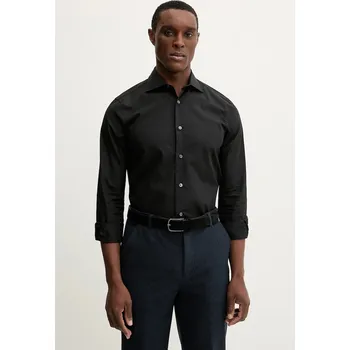 Pánská košile Bavlněná košile Paul Smith M1R.790Y.M00050 černá 99X, vel. 15.5