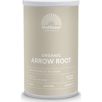 Mattisson BIO Maranta třtinová - Arrowroot - 190 g