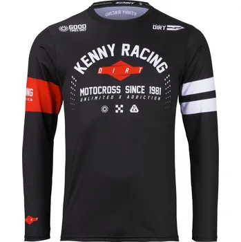 cyklistický dres KENNY dres TRACK DIRT 26 black - XL