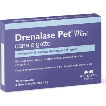 NBF Lanes Drenalase Pet Mini pro psy a kočky 20 tbl.