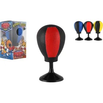 Box Teddies Mini stolní boxovací míček s přísavkou 14 cm mix barev