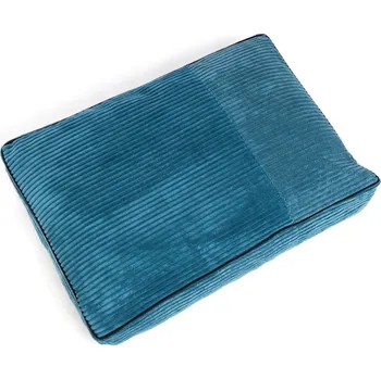 Pelíšek pro psa Furini Polštář pro psy S – manšestrový, tyrkysový