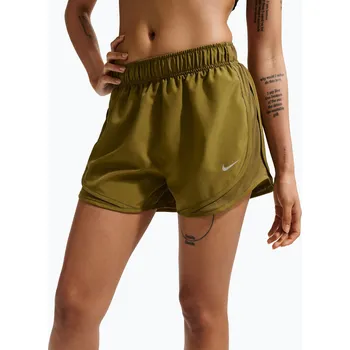 Dámské oblečení Dámské běžecké šortky Nike Tempo Dri-Fit Mid-Rise olive flak/olive flak
