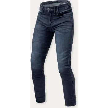Moto kalhoty REVIT kalhoty jeans CARLIN SK Short dark blue used - 36