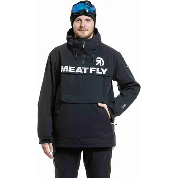 Meatfly pánská SNB & SKI bunda Zenith Black | Černá | Velikost XXL