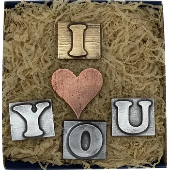 Čokoláda Chocolenka Čokoládová sada - I Love You