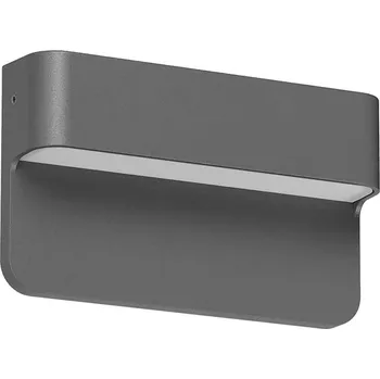 Venkovní osvětlení Redo Venkovní nástěnné LED svítidlo KANT 3W, š. 12 cm, IP65, CCT 2700-3000K, 24V Barva: Antracit