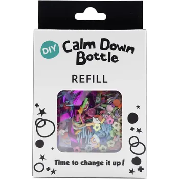 kreativní sada Jellystone designs Náhradní náplň do Senzorické láhve duhová