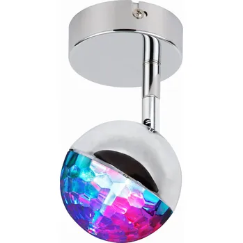 Nástěnné svítidlo Nástěnné svítidlo Candellux stříbrné integrovaný LED zdroj 3 W