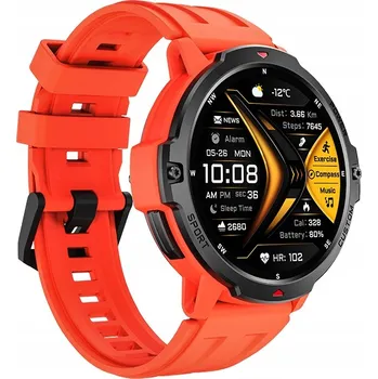 Hodinky Chytré Hodinky Hodinky KM200 MEN Big BOSS Black AMOLED PL Menu NOVÉ 800 mAh