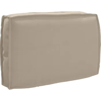 Bytový textil vidaXL Polštář Taupe 60 x 40 x 12 cm Oxford látka [42001483]