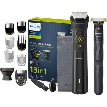 Holicí strojek Sada zastřihovačů Philips MG9530/15 holicí strojek 13v1 OneBlade