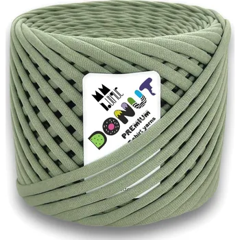 Příze Špagáty MMboutique DONUT 5-7 mm/105 m Olive green