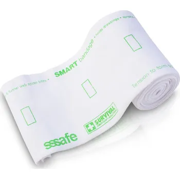 SURVIVAL tlakové obinadlo SMART BANDAGE white