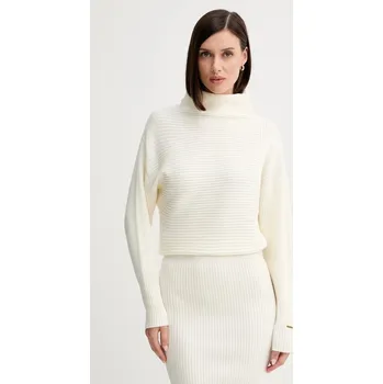 Dámské šaty Vlněné šaty Twinset 252LI3QAA béžová 01B, vel. L