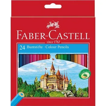 Výtvárné potřeby Faber Castell Pastelky Faber-Castell set 24 barev 445418