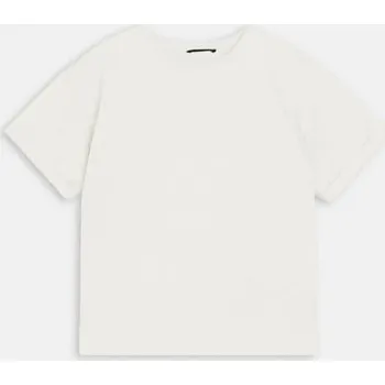 Sinsay - Tričko s krátkým rukávem - krémová - 516EU-01X - 516EU-01X-L