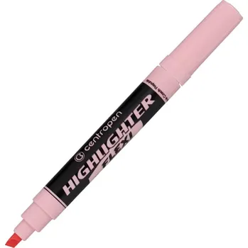 Zvýrazňovač centropen Zvýrazňovač CENTROPEN 8542 FLEXI PASTEL - růžový 450439