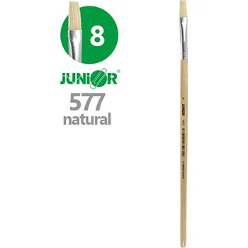 Malířský štětec Štětec plochý JUNIOR č. 1 8" 577 Natural 452163