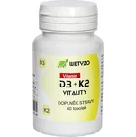 WETYZO Vitality D3 + K2 75 tbl.