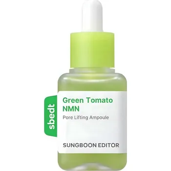 Pleťové sérum Sungboon Editor – Green Tomato NMN Pore Lifting Ampoule – Liftingové sérum se zeleným rajčetem a NMN pro zpevnění pórů – 40 ml