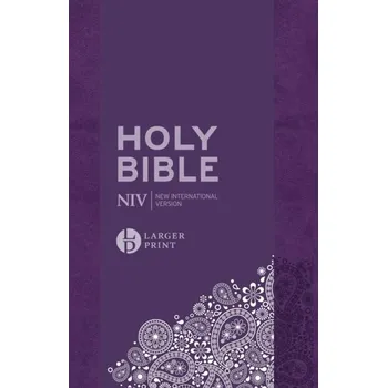 Kniha NIV Larger Print Personal Purple Soft-Tone Bible - New International Version