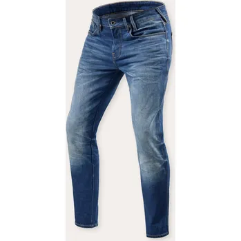 Moto kalhoty REVIT kalhoty jeans CARLIN SK Short medium blue used - 30