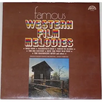 Filmová hudba LP Famous Western Film Melodies