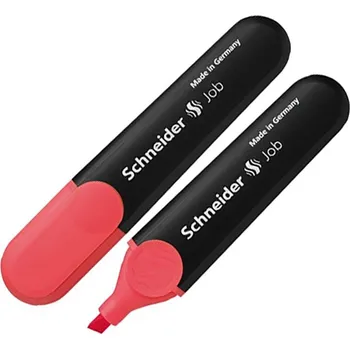 Zvýrazňovač SCHNEIDER Zvýrazňovač, 1-5 mm, SCHNEIDER "Job 150", červený 446803