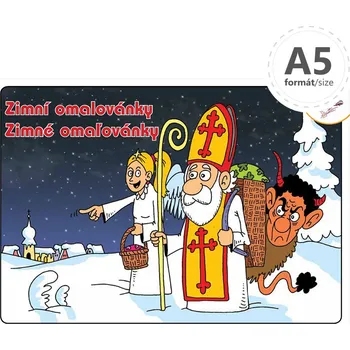 omalovánky Petr Mičánek Omalovánka A5 - Zimní 597733