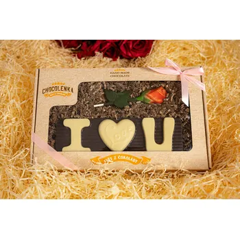 Čokoláda Chocolenka Čokoládová sada - Pro zamilované č. 4